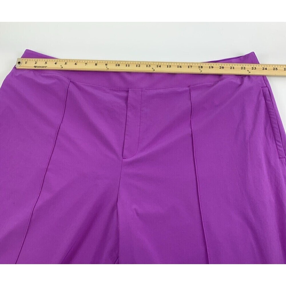 Athleta Brooklyn Heights Vienna Slim Pant Purple Pull On 882642 Womens Plus 26 - Picture 13 of 15